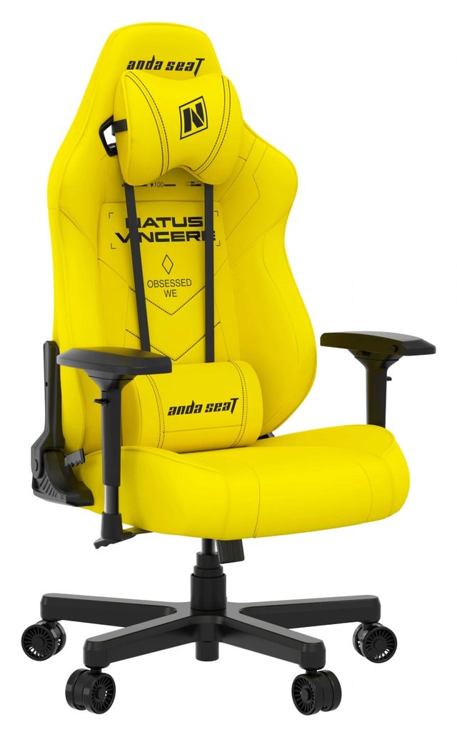 Oʻyin kreslosi AndaSeat NAVI Edition, sariq