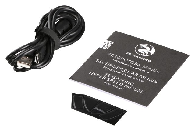 Simsiz oʻyin sichqonchasi 2E Gaming HyperSpeed Lite, oq — Surat 6