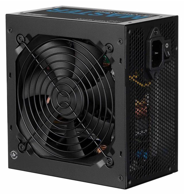 Quvvat bloklari 2E MASTER POWER (650W), >80%, 80+ WHITE, 120MM, 1XMB 24PIN(20+4), 1XCPU 8PIN(4+4), 3XMOLEX, 5XSATA, 2XPCIE 8PIN(6+2) (2E-MP650-120APFC), oq