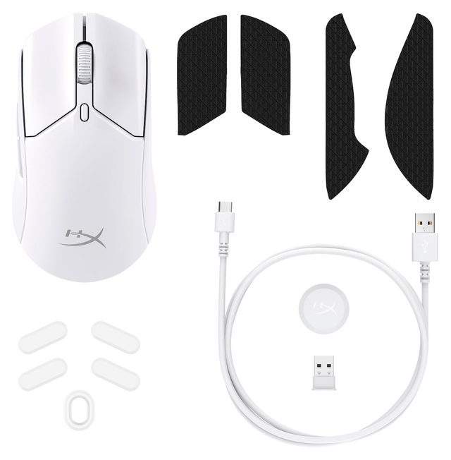 Беспроводная игровая мышь HyperX Pulsefire Haste 2, белый — Фото 5