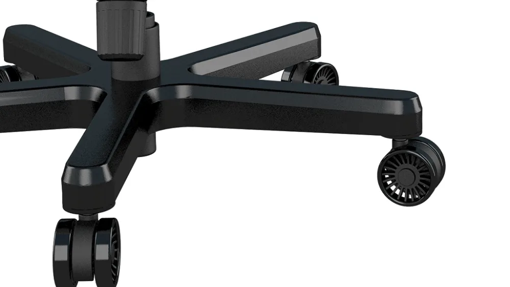 Алюминиевая крестовина и колёса 65 мм кресла AndaSeat T Pro 2
