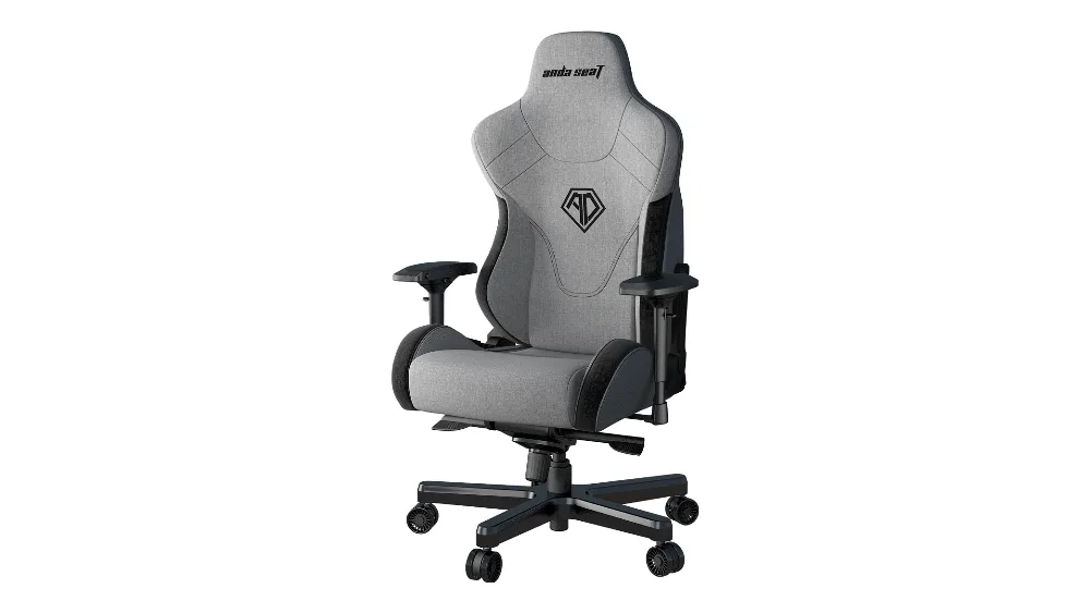 Кресло AndaSeat T Pro 2 в сером цвете с чёрными вставками