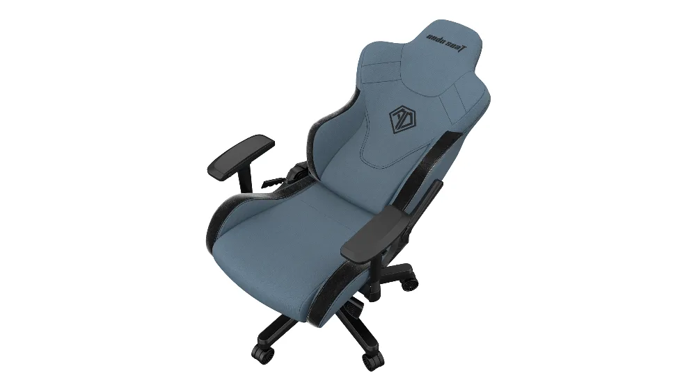 AndaSeat T Pro 2 синий с чёрным сверху — широкое сиденье и спинка размера XL