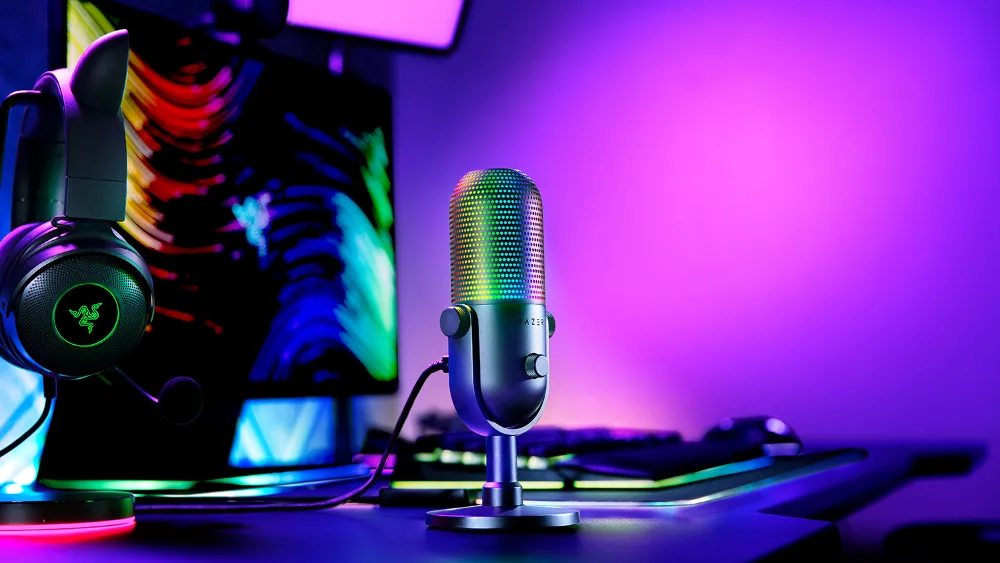 HyperX yoki Razer oʻyin mikrofonlari: QuadCast 2, FlipCast, ProCast, Seiren V3 Chroma va Seiren Emote