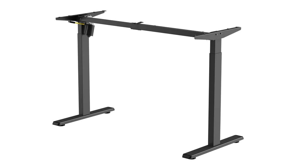 Stol ustisiz elektr koʻtargichli qora Brateck S08-22D karkasi