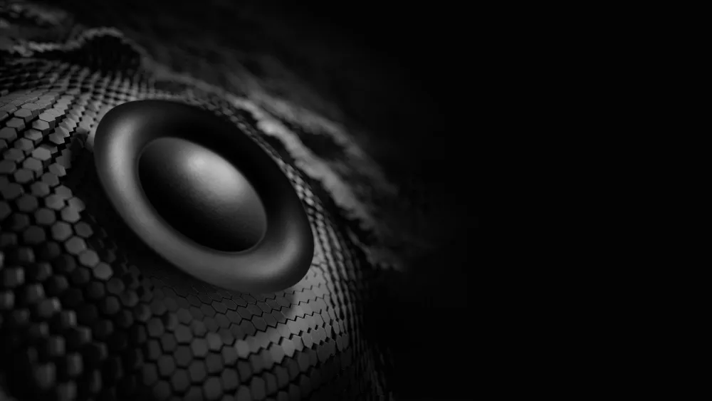 Графеновый динамик 50 мм гарнитуры Logitech PRO X 2 LIGHTSPEED крупным планом