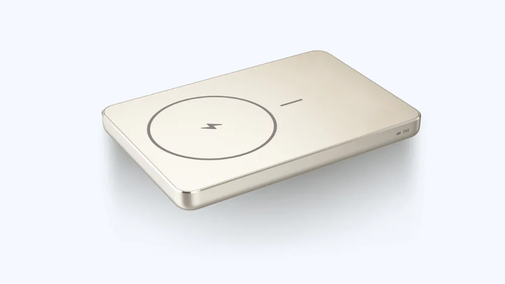 Och fonda oltin rangli yupqa Xiaomi Super Slim Magnetic Power Bank 5000