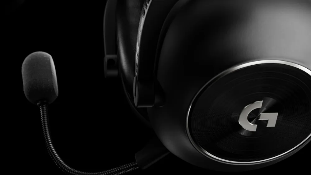Logitech G PRO X 2 LIGHTSPEED garniturasining egiluvchan shtangadagi mikrofoni