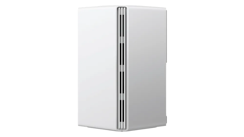 Oq fonda orqa tomondan Xiaomi Mesh System AC1200 moduli
