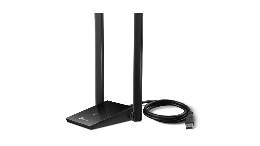 USB-адаптер TP-Link Archer TX20U Plus с двумя антеннами и кабелем